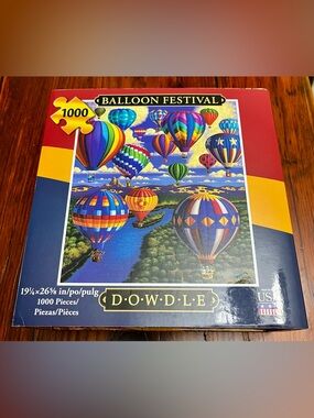 Dowdle - Balloon Festival 1000-Piece Jigsaw Puzzle - Multicolor